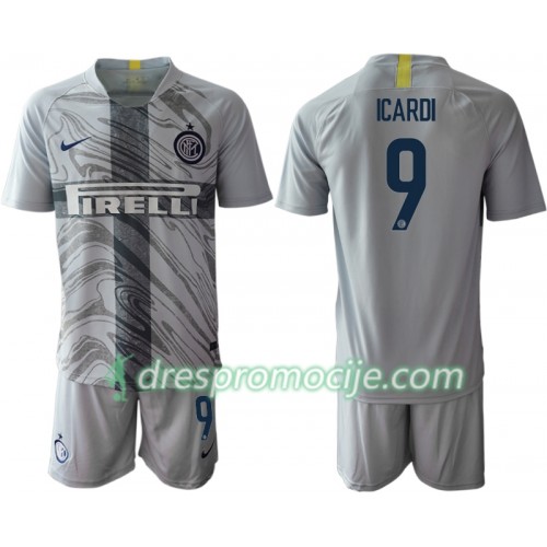 Inter Milan Dres ICARDI 9 Dječji Treći 2018/19 Kratkih Rukava Inter Milan Dres ICARDI 9 Dječji Treći 2018/19 Kratkih Rukava